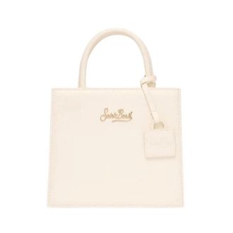 MC2 Saint Barth Handbags, female, White, Size: ONE SIZE Borsa Shop Mini strutturata