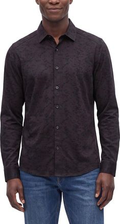 Raffi Print Button Front Shirt