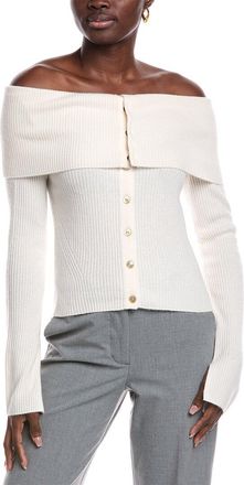 Naadam Naadam Off-The-Shoulder Wool & Cashmere-Blend Sweater