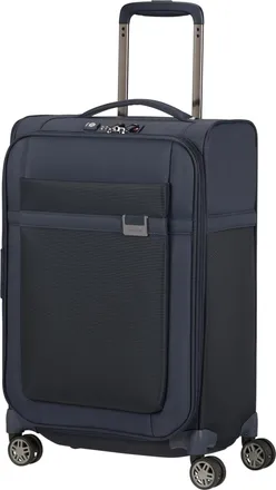 Samsonite Koffer SAMSONITE Airea Spinner, Damen, Gr. B/H/T: 22cm x 55cm x 35cm, blau (dunkelblau), Nylon, Koffer Koffer