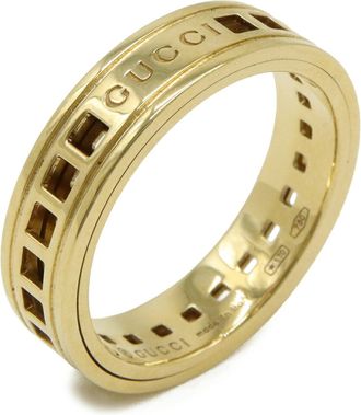 Gucci Gold Yellow Gold (18K) Band Ring (Pre-Owned)