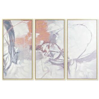 DKD Home Decor Tela DKD Home Decor polistirene Tela 180 x 4 x 120 cm (3 Pezzi)