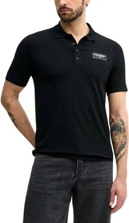 Karl Lagerfeld Polo Shirt - Heren - Polos - Zwart - 3XL - Katoen - Tops