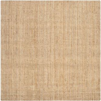 Safavieh Alfombra yute beige 91 x 91 cm
