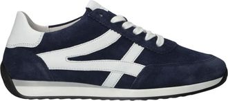 Gabor Schoenen, Dames, Blauw, 40 EU, Leer, Dames Sneakers 556.01