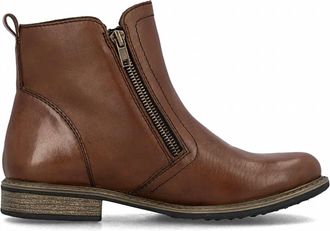 Rieker Womens 74850 Ankle Boots In Chestnut