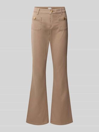 Brax Brax Flared Cut Jeans aus Lyocell-Mix Modell STYLE.SHAKIRA in Taupe, Gr&ouml;&szlig;e 44K