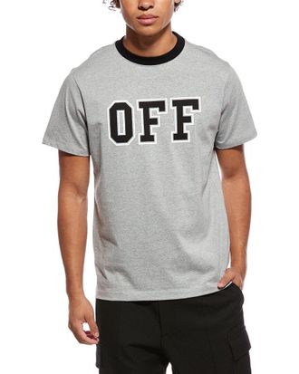 Off-white Slim Fit Off White T-Shirt