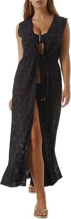 Melissa Odabash Tessa Maxi Open Kaftan