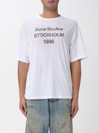 Acne Studios T-shirt in cotone organico con logo Acne Studios