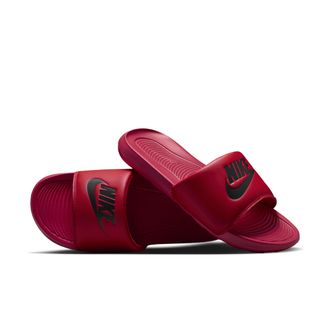 Nike Mens Victori One Slides in Red | CN9675-600