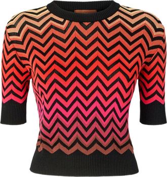 Missoni T-shirt con stampa - Nero