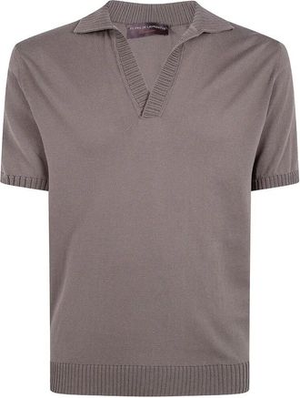 FILIPPO DE LAURENTIIS Short Sleeves Skipper Polo Shirt