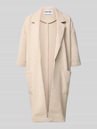 Pieces Relaxed Fit Cardigan mit 3/4-Arm Modell DAISY in Taupe, Gr&ouml;&szlig;e XL