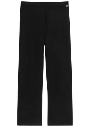 Extreme Cashmere Extreme Cashmere N&deg;461 Wander Cashmere-blend Trousers - Black - One Size