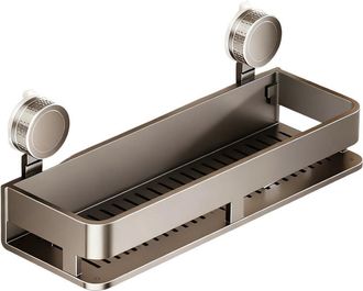OEM Estanter&iacute;a De Pared Con Ventosa (40 Cm): Una Estanter&iacute;a Multifuncional De Acero Inoxidable Apta Para Ba&ntilde;o/cocina, Y Desmontable