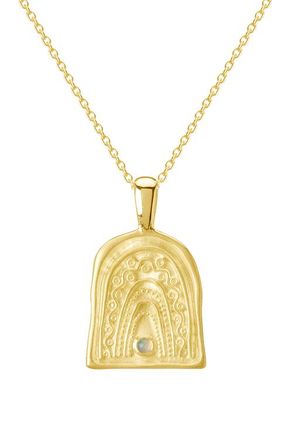 Murkani Rainbow Spirit Necklace in Yellow Gold at Nordstrom