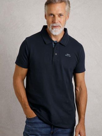 Weird Fish Miles Pique Polo in Navy at Nordstrom, Size Xxx-Large