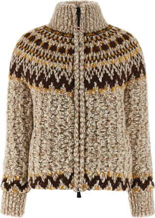 Moncler Girose Maglioni Beige-Donna