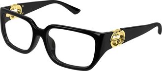 Gucci Demo Square Ladies Sunglasses GG1694OA 001 55