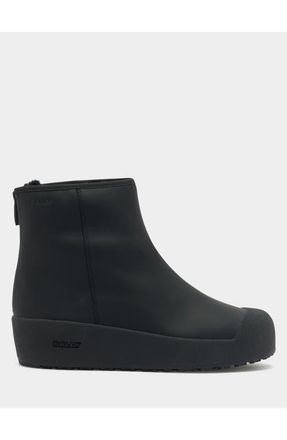 Bally Curling Snow Bootie in Leather in Black at Nordstrom, Size 41
