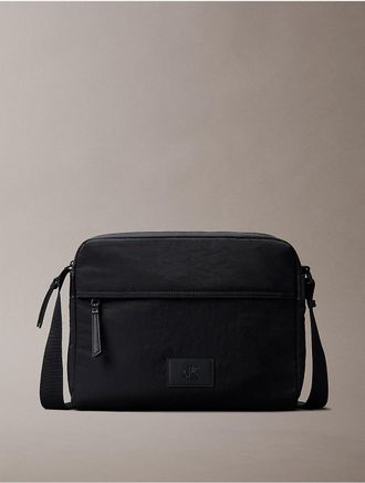 Calvin Klein Jeans Calvin Klein Mens Nylon Flight Bag - Black - OS
