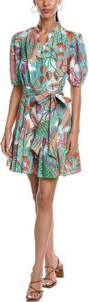 Vince Camuto Short Sleeve Printed Mini Dress
