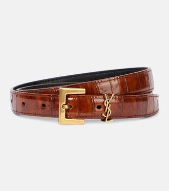 ベルト SAINT LAURENT Woman Belt Yellow Cream 554465BOO0W 9207 YSL 3CM Logo Belt | SAINT LAURENT | elysewalker