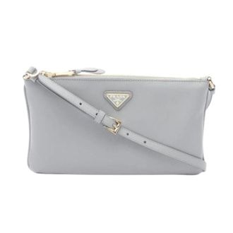 Prada Pre-owned Cross Body Bags, female, Blue, Size: ONE SIZE Pre-owned Vintage Crossbody Bag