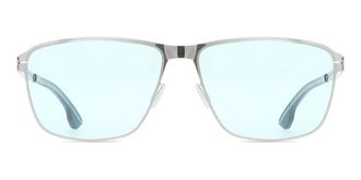 Ic! Berlin IC0213 Oli the 2nd 20V Mens Sunglasses Silver Size 61