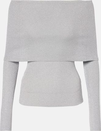 Galvan Corte off-shoulder top