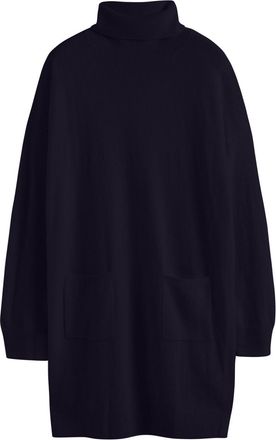 Chinti and Parker roll-neck mini dress - women - Cashmere/Wool - LL - Black