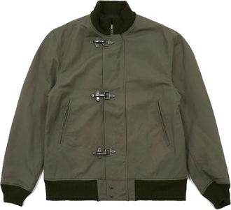 Engineered Garments Jassen - Heren - Bomber jackets - Groen - XS - Katoen - Jassen