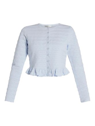 LoveShackFancy Rogan vest - Blauw