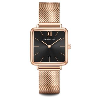 Eastside Womens Female Quartz Rose Gold Stainless Steel Watch Metal Composite - One Size