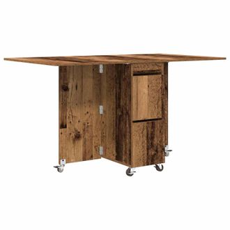 vidaXL Mesa De Comedor 2 Pcs 140 X 80 X 77 Cm Madera De Ingenier&iacute;a Vidaxl