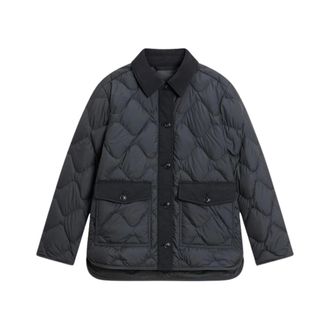 Woolrich Giacca Heritage con collo a lupetto - - Jackets - Donna - Grigio - S