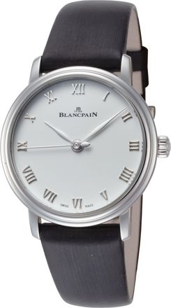 Blancpain Womens Villeret Ultraplate 29mm Automatic Watch 6104-1127-95A