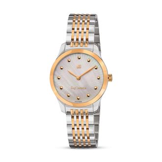 Guy Laroche Maxime Quartz White Mother of Pearl Dial Ladies Watch GLWLG0001209