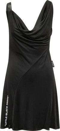 Off-white Fluid Jer Little Dress - Dames - Korte kleedjes - Zwart - S - Kleedjes