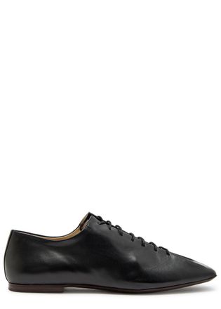 Christophe Lemaire Souris Leather Derby Shoes - Black - 40 (IT40 / UK7)