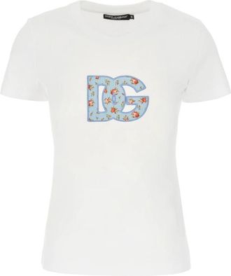 Dolce & Gabbana T-shirt - Dames - T-shirts - Wit - S - Tops