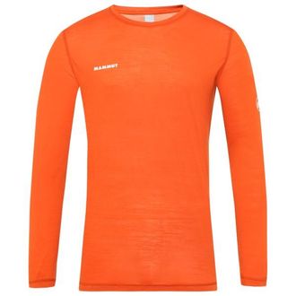 Mammut Tree Wool Firstlayer Longsleeve Funktionsshirt f&uuml;r Herren | orange