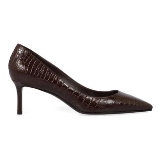 Jimmy Choo London Pumps, female, Brown, Size: 8 1/2 US Romy 60 D&eacute;collet&eacute;