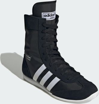 adidas Originals ADIDAS Originals Unisex Japan H Shoes - Black/White Leather - Size UK 7.5