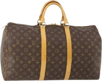 Louis Vuitton Pre-owned Weekend Bags, female, Brown, Size: ONE SIZE Pre-owned Boston Bag