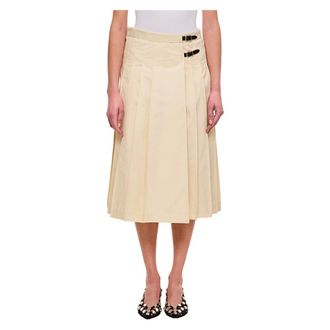 Durazzi Milano Pleated Midi Skirt