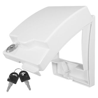 OEM Enchufe Impermeable Con Tapa Protectora, Apto Para Ba&ntilde;os Y Cocinas Robusto Y Duradero, Resistente A Salpicaduras, Apto Para Ambientes H&uacute;medos Y F&aacute;cil 