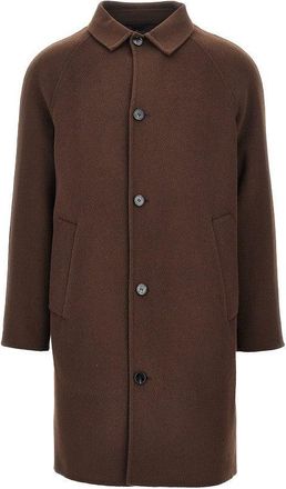 Palt&ograve; Cappotto monopetto in double Marcello Man 46