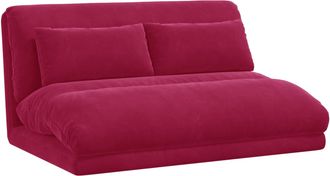 vidaXL Sill&oacute;n Ajustable Rojo Vino Terciopelo Vidaxl